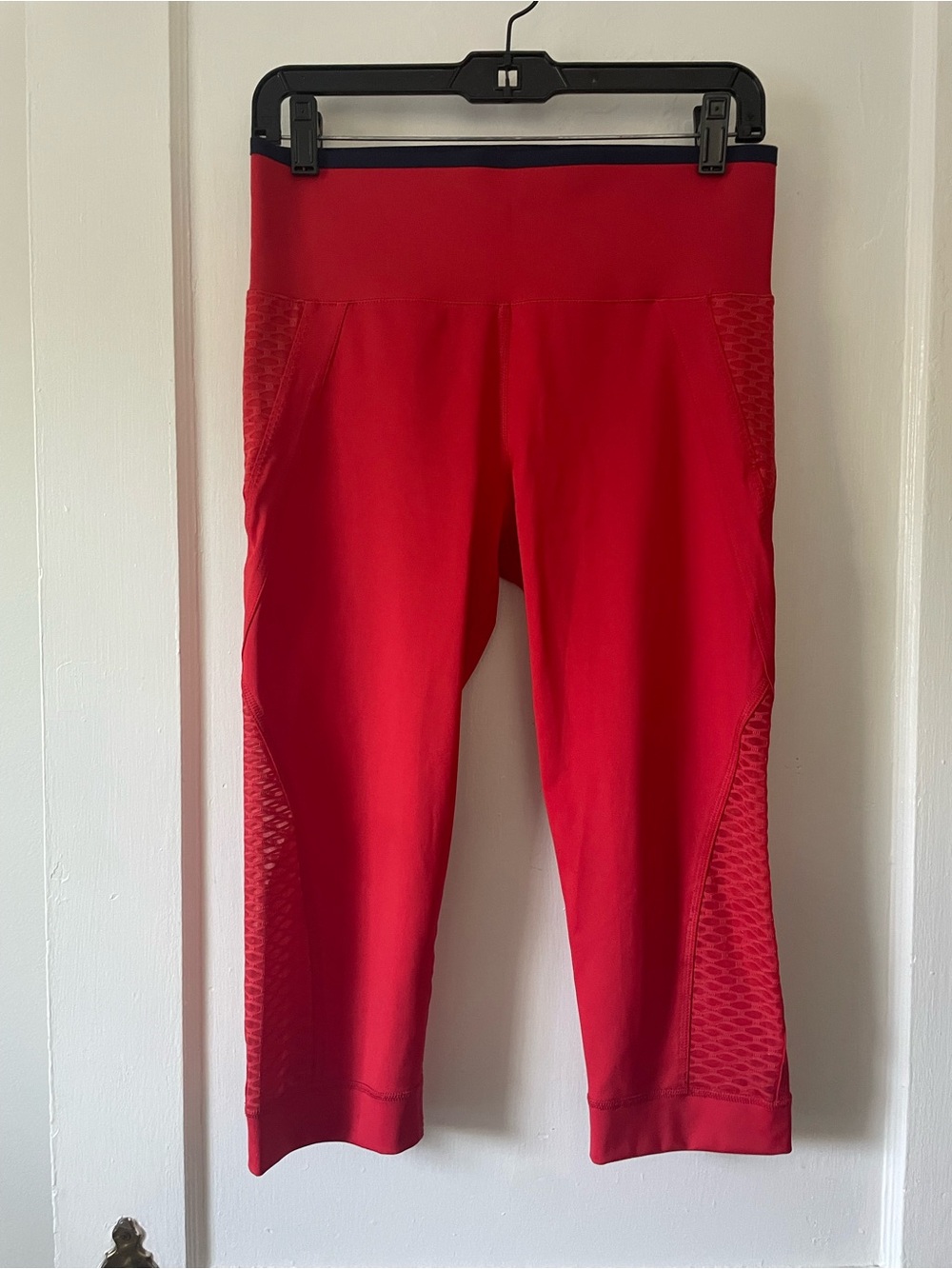Adidas by Stella McCartney Capri Leggings Orange Red M